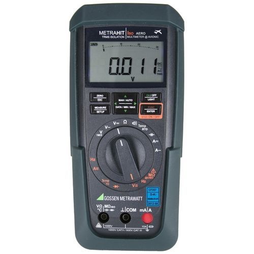 Multímetro digital - METRAHIT ISO AERO - GOSSEN METRAWATT GmbH - com gráfico de barras / portátil / 1000 V