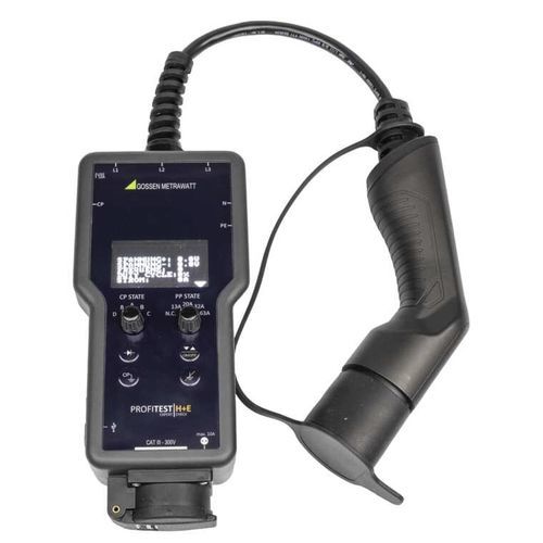 Testador de corrente alternada - PROFITEST H+E EXPERT CHECK - GOSSEN METRAWATT GmbH - de segurança elétrica / para ponto de recarga elétrica / para diagnóstico