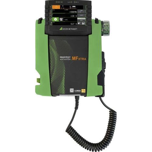 Testador de instalação elétrica - PROFITEST MF XTRA - LEMONGREEN - GOSSEN METRAWATT GmbH - de tensão residual / de isolamento / de corrente de vazamento