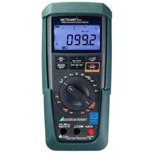 Multímetro com testador de isolação - METRAHIT ISO - GOSSEN METRAWATT GmbH - digital / portátil / 1000 V