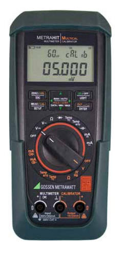 Calibrador multifuncional - METRACAL MC   - GOSSEN METRAWATT GmbH - para sensor de temperatura / universal / portátil