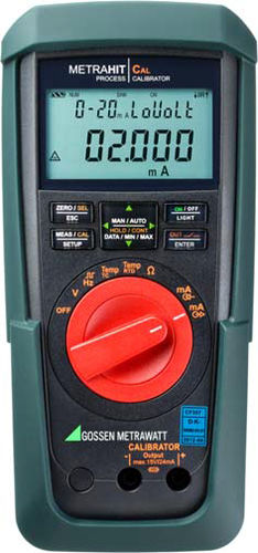 Calibrador multifuncional - METRAHIT CAL - GOSSEN METRAWATT GmbH - para sensor de temperatura / robusta / portátil