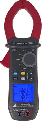 Multímetro tipo pinça digital - METRAclip 87 - GOSSEN METRAWATT GmbH - portátil / 1000 V / 1000 A