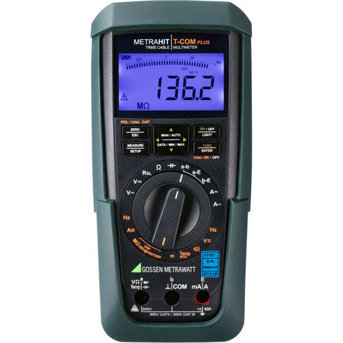 Multímetro digital - METRAHIT T-COM PLUS - GOSSEN METRAWATT GmbH - com gráfico de barras / portátil / 600 V
