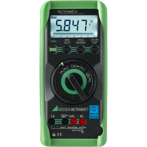 Multímetro digital - METRAHIT 2+ - GOSSEN METRAWATT GmbH - com gráfico de barras / portátil / 600 V