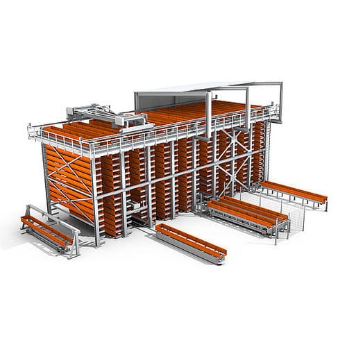 Armazém automático vertical - UNITOP - KASTO Maschinenbau GmbH & Co. KG - para barras de ferro / de transelevador / com ponte rolante