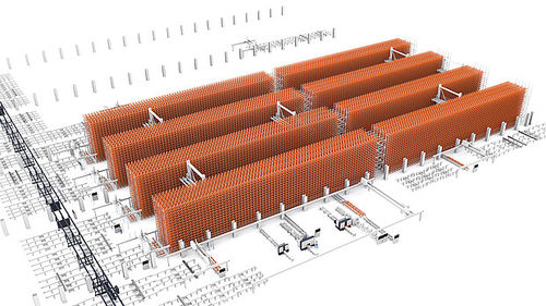 Armazém automático vertical - UNICOMPACT - KASTO Maschinenbau GmbH & Co. KG - para barras de ferro / de transelevador / compacto