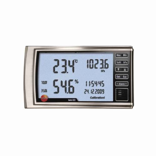 Termo-higrômetro de laboratório - 622 - TESTO - com display LCD / compacto / de temperatura