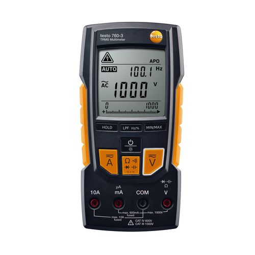 Multímetro digital - 760-3 - TESTO - portátil / 1000 V / 10 A