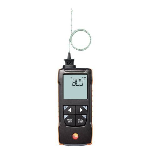 Termômetro de termopar - 925 - TESTO - com sensor / com display LCD / ºC