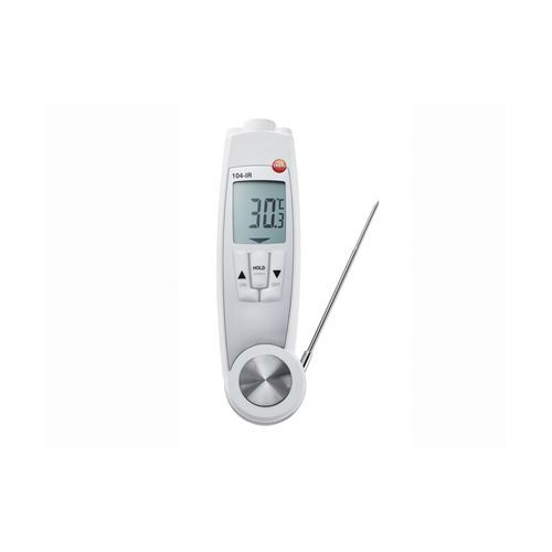 Termômetro de infravermelho - 104-IR  - TESTO - com sensor / com display LCD / ºC