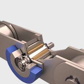 Corrente de transmissão - RENOLD - para escada rolante