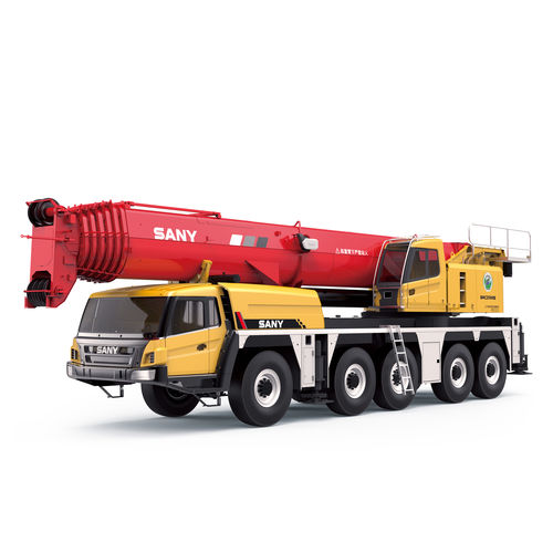 Guindaste autopropelido - SAC2500S - SANY - com lança / telescópico / para terrenos acidentados