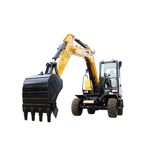 Miniescavadeira - SY65W - SANY - de rodas / a diesel / para construção civil