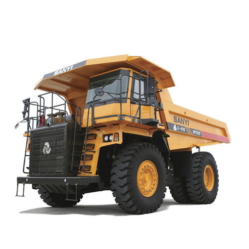 Caminhão basculante rígido - SRT55D - SANY - a diesel / para minas e pedreiras / para obras