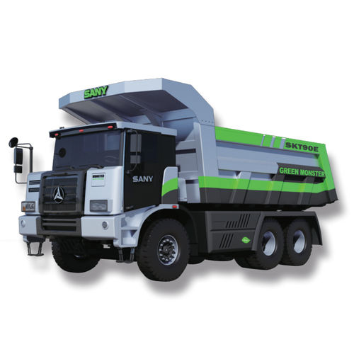 Caminhão basculante rígido - SKT90E - SANY - elétrico / hidráulico / para obras
