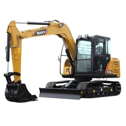 Escavadeira de médio porte - SY75C  - SANY - de esteiras / Tier 3 / para construção civil