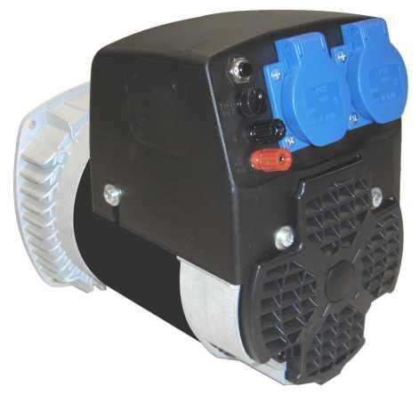 Alternador monofásico - K80 series  - Nuova Saccardo Motori - sem escovas / 2 polos / industrial