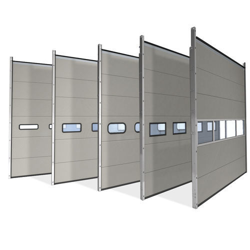 Porta seccionada - 40 - Promstahl WorldWide - metálica / para ambiente interno / design