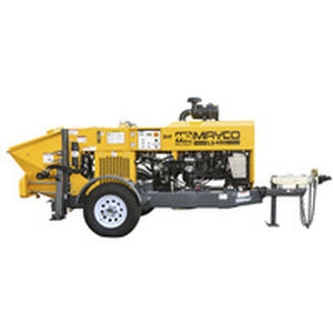 Bomba de concreto montada em carreta - LS450 - Multiquip, Inc. - para obras / de pistão
