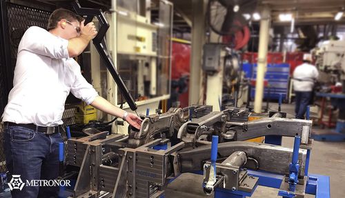 Sistema de medição tridimensional com controle manual - Metronor DUO Split - Metronor AS - portátil / para peças grandes / para aplicações automotivas