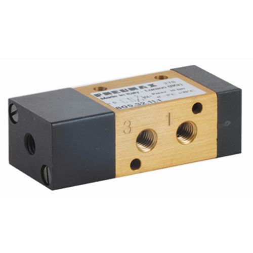 Válvula direcional pneumática spool - 800 series - PNEUMAX - de acionamento pneumático / acionada por solenoide / de 3/2 vias