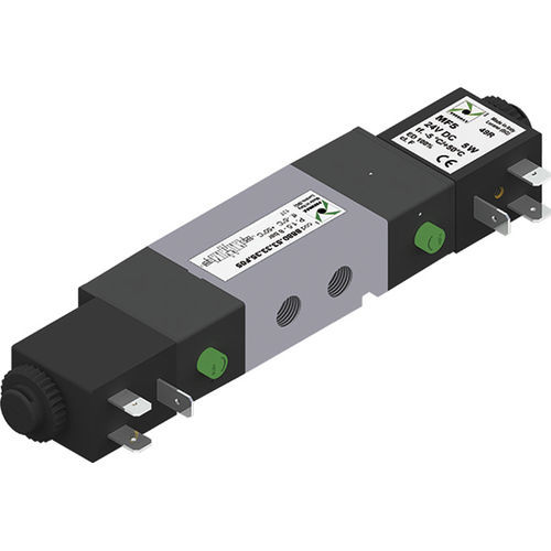 Válvula direcional pneumática spool - 888 series - PNEUMAX - acionada por solenoide / de 3/2 vias / de 5/2 vias