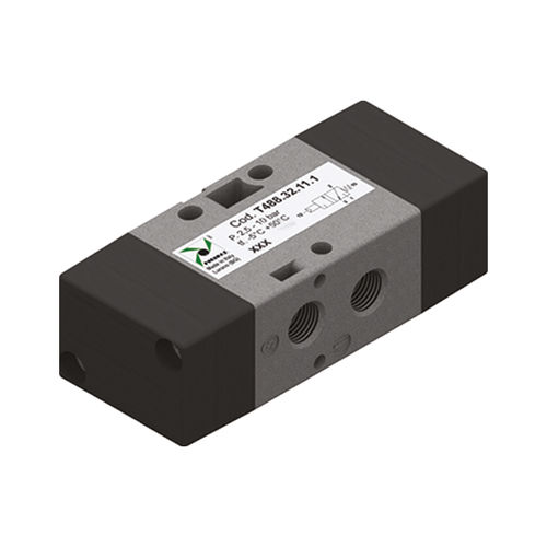 Válvula direcional pneumática spool - T400 series - PNEUMAX - de acionamento pneumático / acionada por solenoide / de 3/2 vias