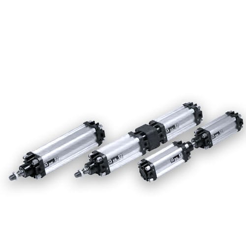 Cilindro pneumático - 1319 - 1320 - 1321 series  - PNEUMAX - de pistão magnético / com haste / de haste passante