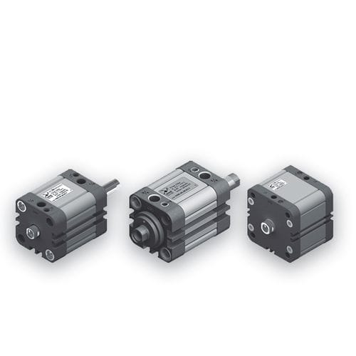 Cilindro pneumático - Ecompact-S - PNEUMAX - de dupla ação / ISO 15552 / ISO 21287
