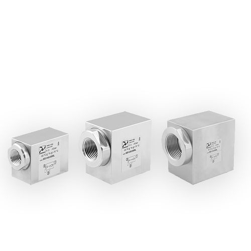 Válvula de alívio para gás - PNEUMAX - de ar / em aço inoxidável / rápida