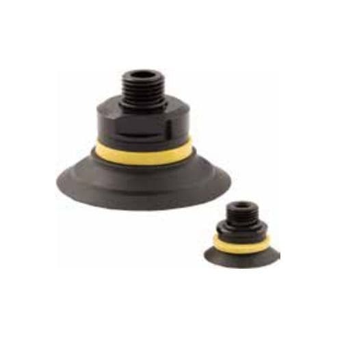 Ventosa redonda - 19VTP. V series - PNEUMAX - plana / para vácuo / para vidro