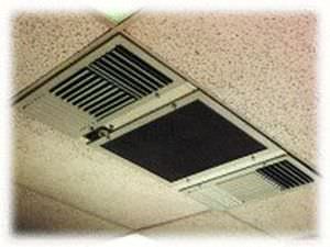 Purificador de ar de teto - FM1000 - Airflow Systems - com filtro