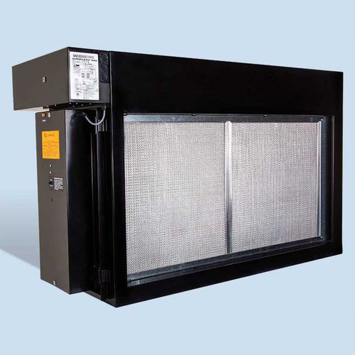 Unidade de filtragem eletrostática - F61 AutoClean series - Air Quality Engineering - de ar / de fumaça / modular