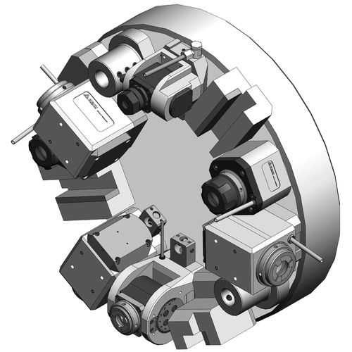 Ferramenta motorizada VDI - BENZ Tooling - DIN / Duplomatic / com torre de ferramentas