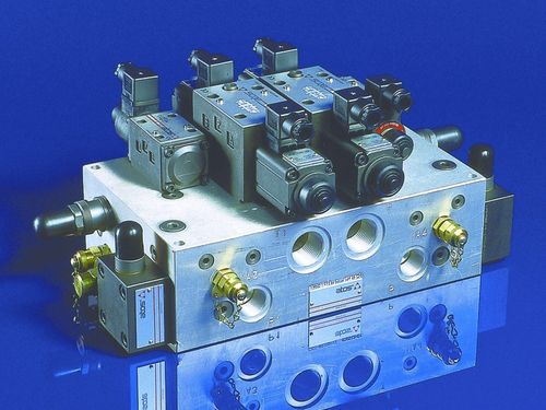 Bloco manifold hidráulico com furação - ATOS
