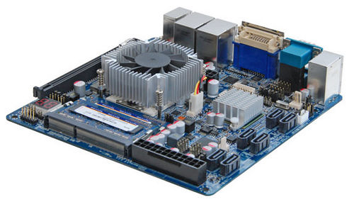 Placa-mãe mini-ITX - QM57IX - Corvalent - Intel® Core™ i series / Intel QM57 / DDR2