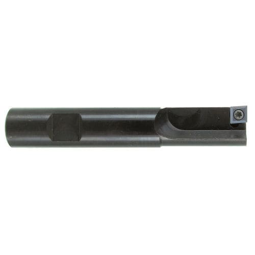 Rebaixador de furos com raio - 49037 series - Vischer & Bolli AG - com pastilhas de corte / de faceamento / para aço
