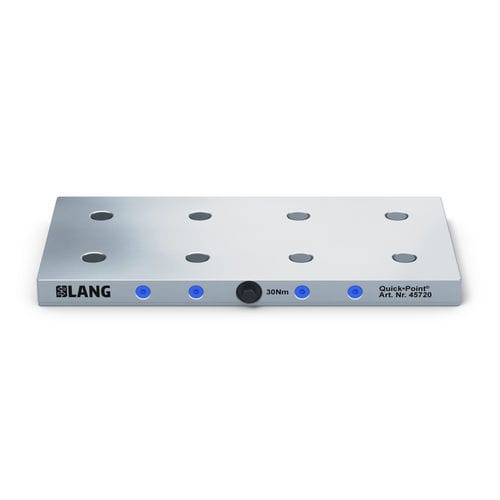 Sistema de centragem e fixação ponto zero para máquina-ferramenta - 45720 - LANG Technik - de placa de fixação modular / de sistema de aperto múltiplo / de alta precisão