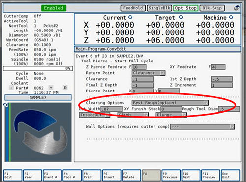 Software de controle - ChipBoss™  - Milltronics Manufacturing - para máquina CNC