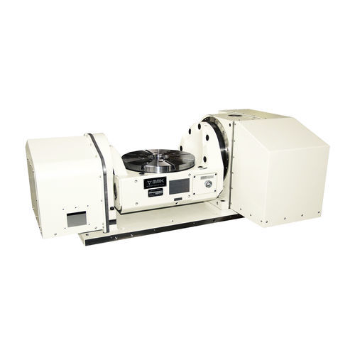 Mesa rotativa indexadora acionada por motor - MDAT series - MMK Matsumoto Europe - inclinável / basculante / para fresagem