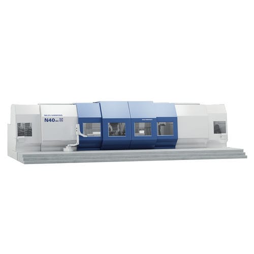 Centro de torneamento e fresamento CNC - N40 MC - Niles-Simmons Industrieanlagen - horizontal / de 3 eixos / para virabrequins