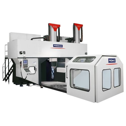 Centro de usinagem CNC de 3 eixos - ZEPHYR VTT - Promac S.r.l. - de 5 eixos / de 4 eixos / vertical
