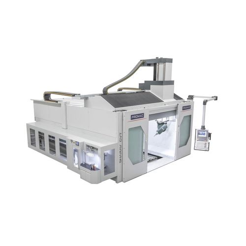 Centro de usinagem CNC com mesa fixa - SHARAV GVT - Promac S.r.l. - de 3 eixos / de 5 eixos / de 4 eixos