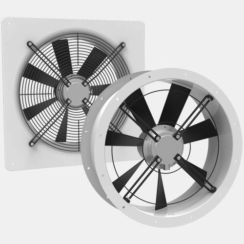 Ventilador de parede - ER/DR - Rosenberg Ventilatoren GmbH - de alto desempenho / axial / de circulação de ar