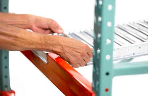 Sistema de picking - span track lane - UNEX Manufacturing - dinâmico / regulável / para cargas médias