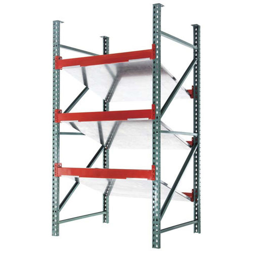 Sistema de armazenamento regulável - pick shelves - UNEX Manufacturing - para cargas pesadas / para caixas / porta-paletes