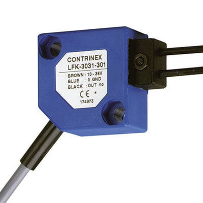 Sensor fotoelétrico com supressão de fundo - LFK-3031-301 - CONTRINEX - cúbico / LED / com amplificador integrado