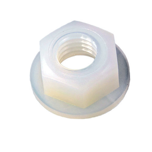 Porca sextavada - DFL series - PANOZZO Srl - com pescoço / em nylon / com rosca