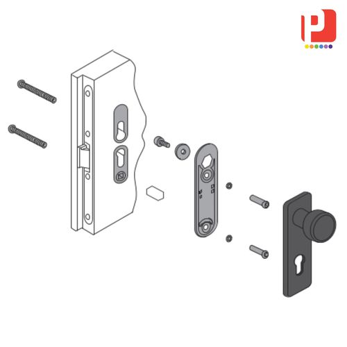 Puxador tubular - MANTF30 series - PANOZZO Srl - em aço